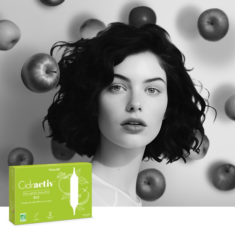 Cidractiv®, vinaigre de cidre bio