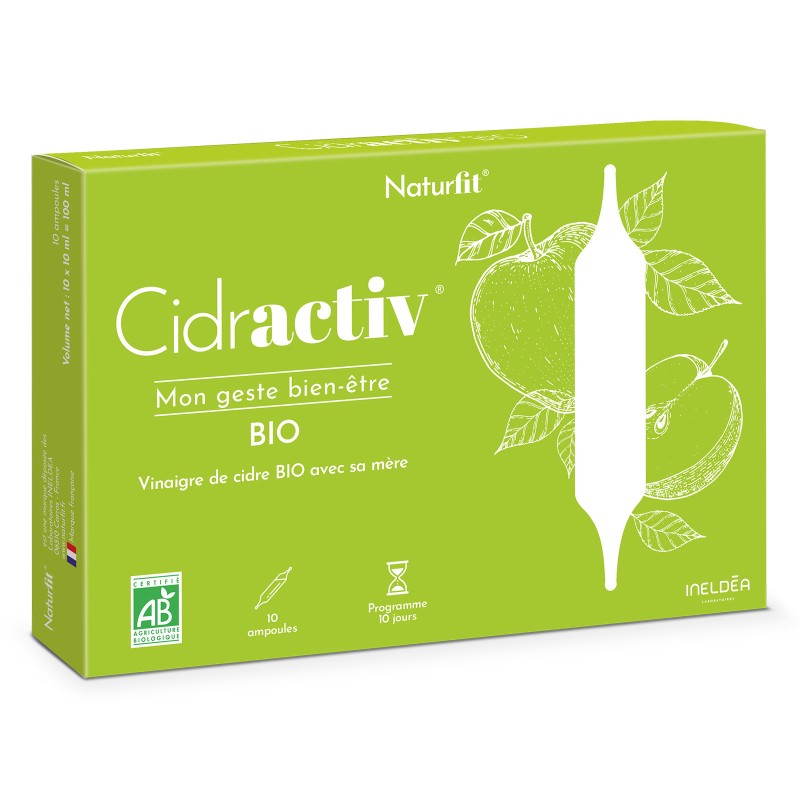 Cidractiv®, vinaigre de cidre bio
