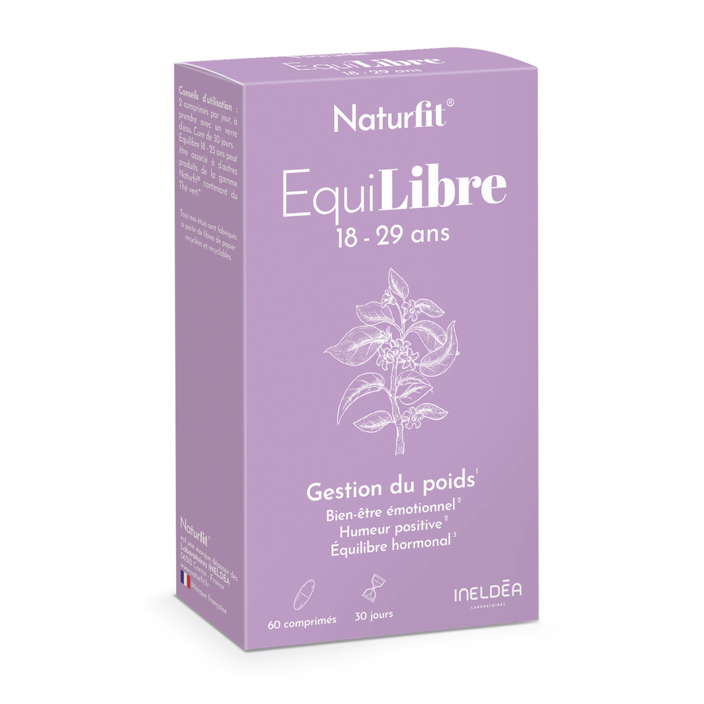 Équilibre 18–29 ans – Bien-être hormonal & vitalité - Complément alimentaire bio pour jeune femme