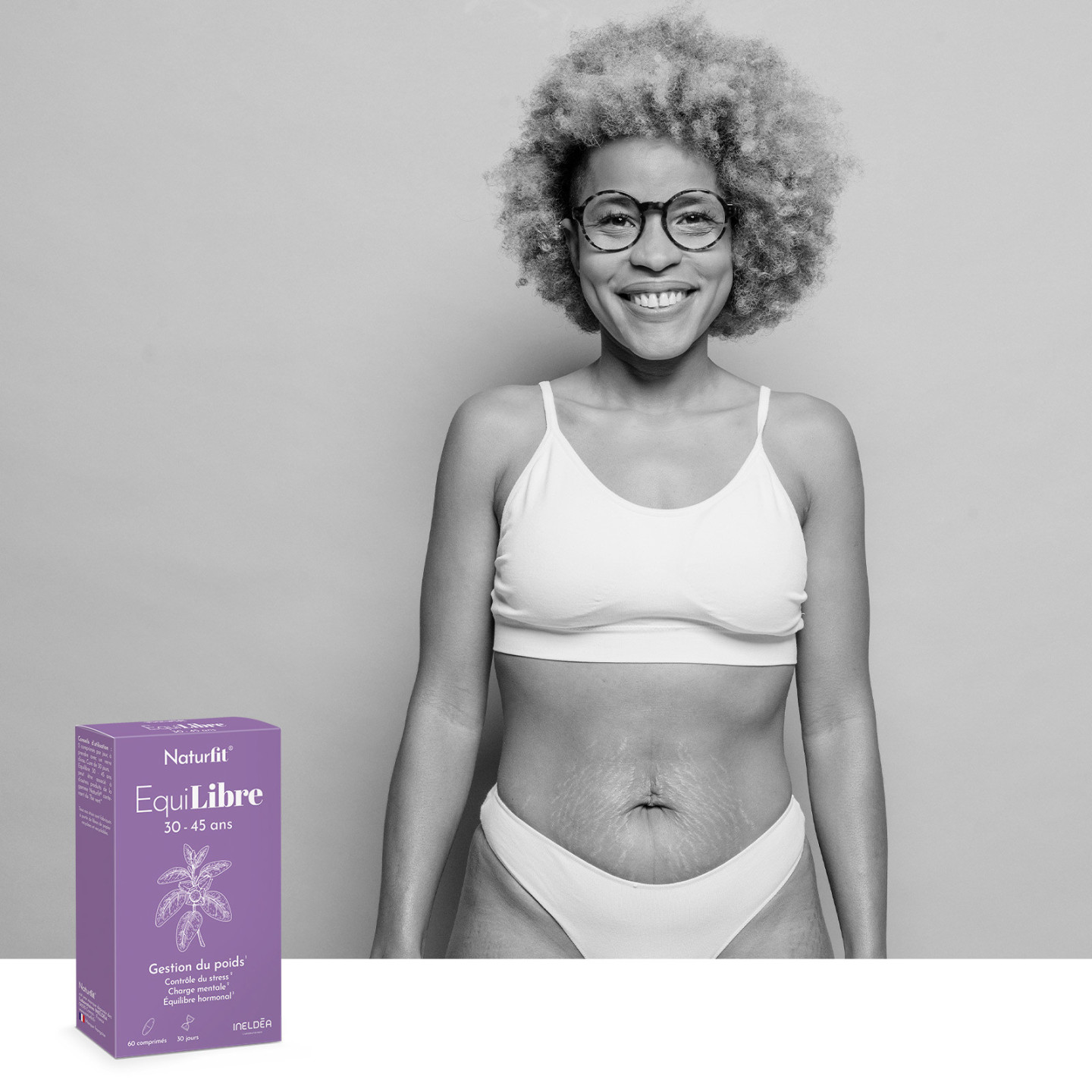 EquiLibre : Complément alimentaire femme 30 à 45 ans - Poids, stress, charge mentale